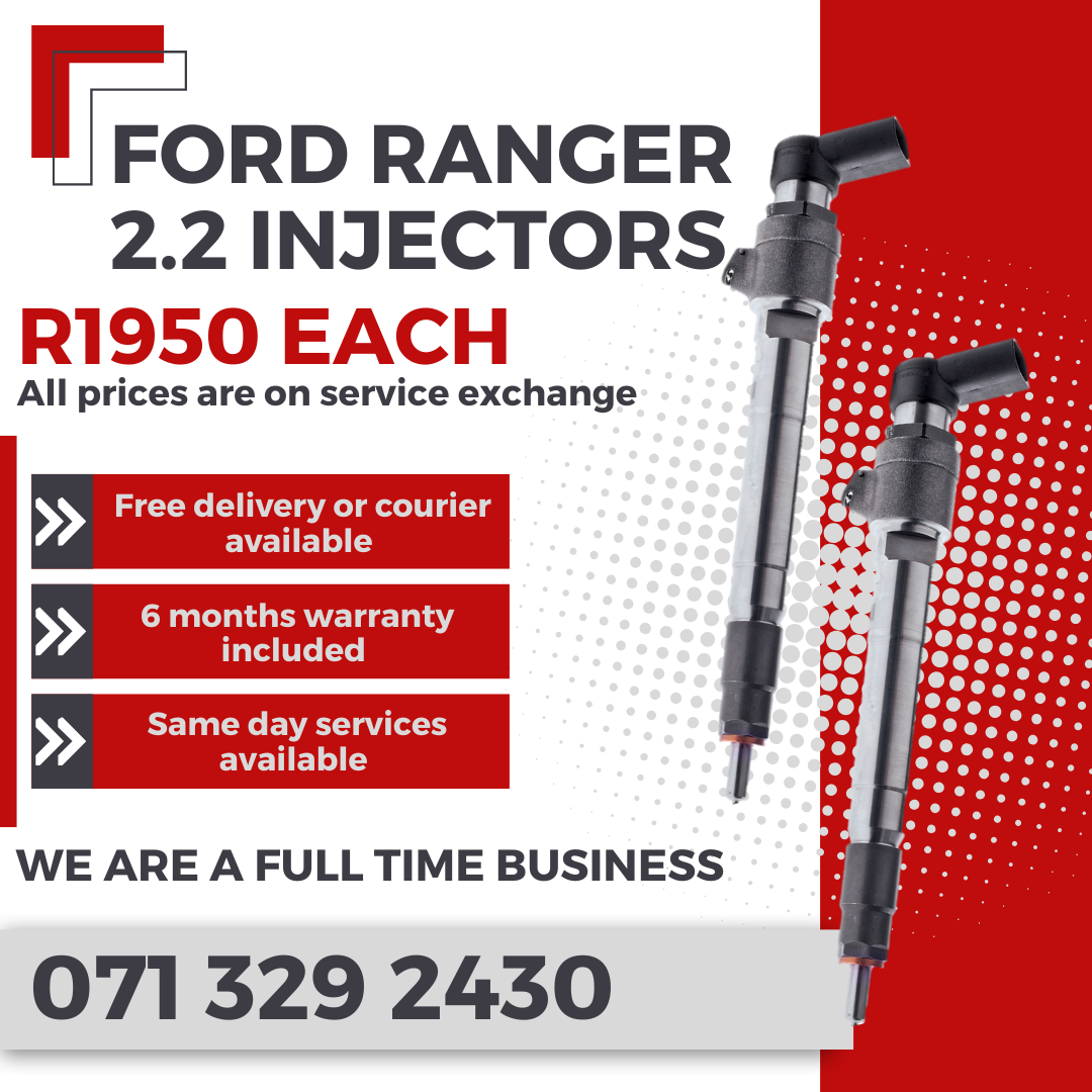 FORD RANGER 2.2 INJECTORS FOR SALE WITH WARRANTY - Private Seller FORD RANGER 2.2 INJECTORS FOR SALE WITH WARRANTY - Private Seller