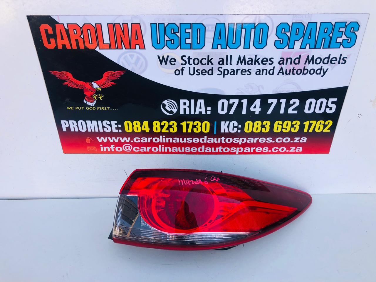 Mazda 6 right side outer taillight - Private Seller Mazda 6 right side outer taillight - Private Seller