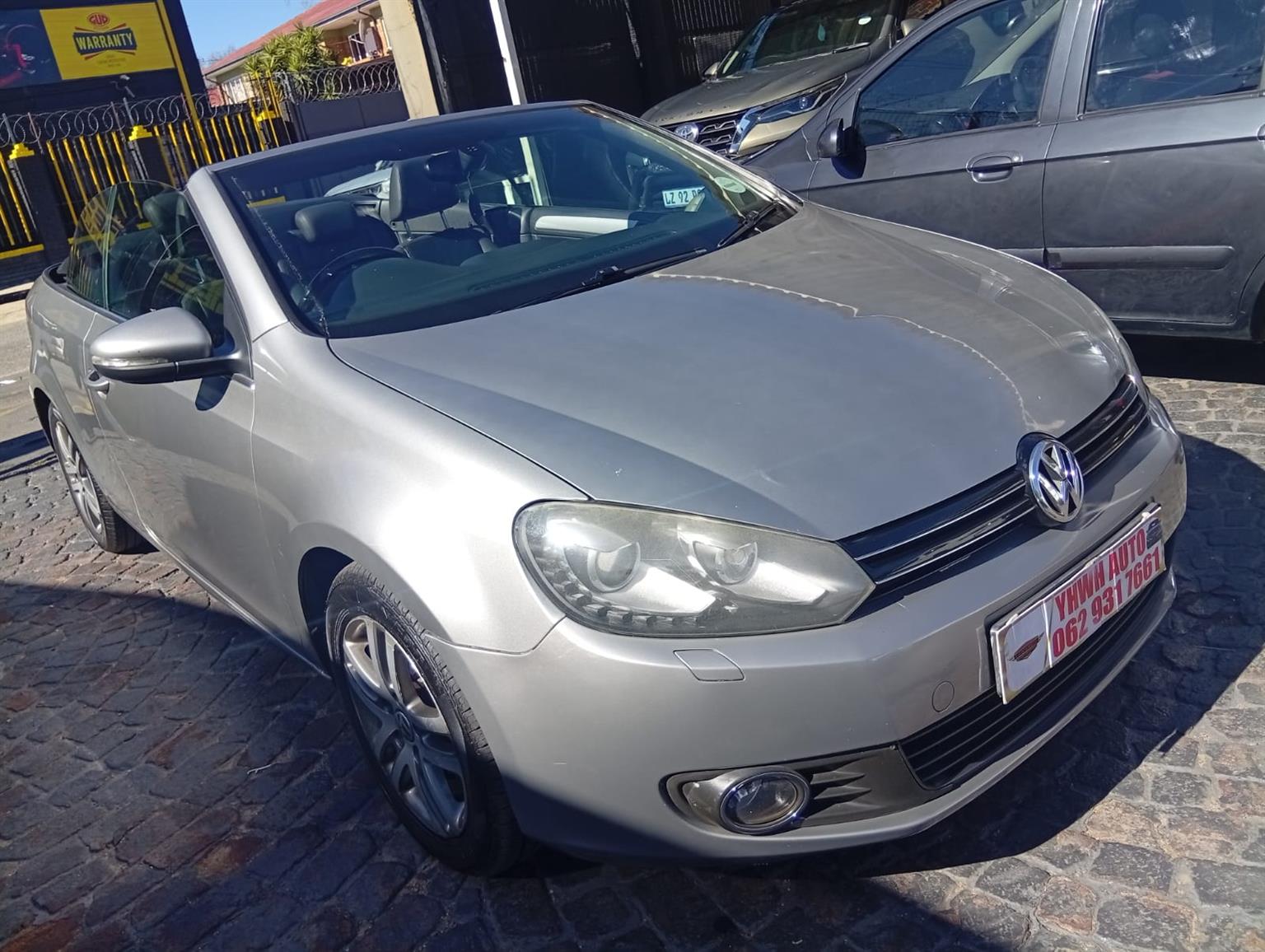 2013 Volkswagen Golf DSG Cabriolet 1.4TSI Comfortline Automatic Leathe