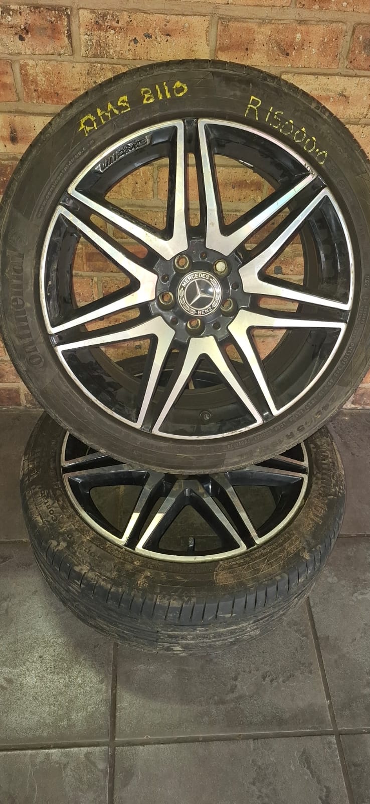 For Sale: Second-Hand Mercedes-Benz V-Class W447 Rims with Tyres For Sale: Second-Hand Mercedes-Benz V-Class W447 Rims with Tyres