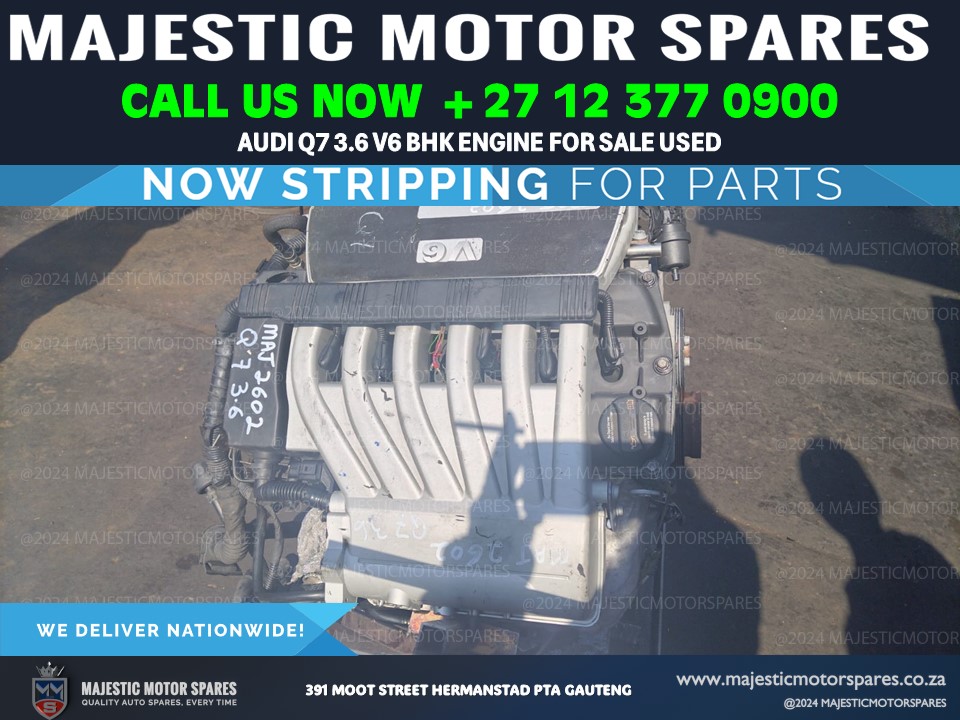 Audi Q7 3.6 V6 BHK Engine for Sale Second Hand - Private Seller Audi Q7 3.6 V6 BHK Engine for Sale Second Hand - Private Seller