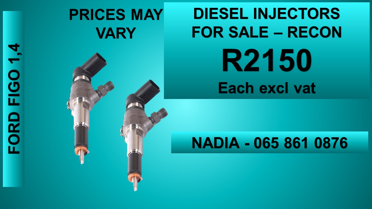 FORD FIGO 1.4 DIESEL INJECTORS FOR SALE OR RECON NATIONWIDE - Private Seller FORD FIGO 1.4 DIESEL INJECTORS FOR SALE OR RECON NATIONWIDE - Private Seller
