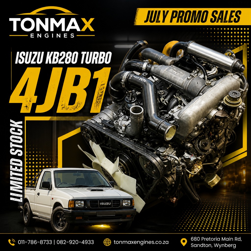 Isuzu KB280 4JB1 Turbo Engine for Sale - Private Seller Isuzu KB280 4JB1 Turbo Engine for Sale - Private Seller