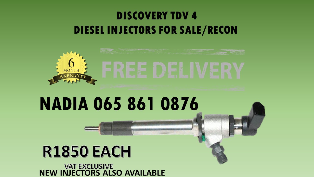 DISCOVERY TDV 4 DIESEL INJECTORS FOR SALE - NATIONWIDE - Private Seller DISCOVERY TDV 4 DIESEL INJECTORS FOR SALE - NATIONWIDE - Private Seller