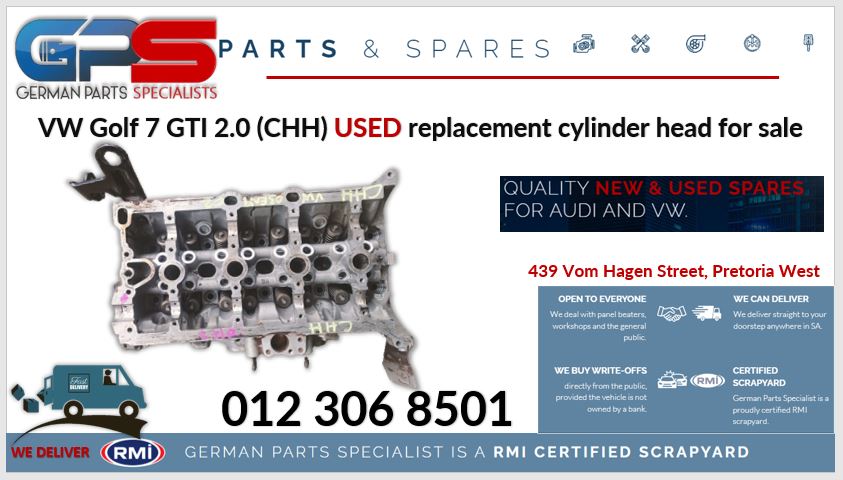 VW Golf 7 GTI 2.0 (CHH) used replacement cylinder head for sale - Private Seller VW Golf 7 GTI 2.0 (CHH) used replacement cylinder head for sale - Private Seller
