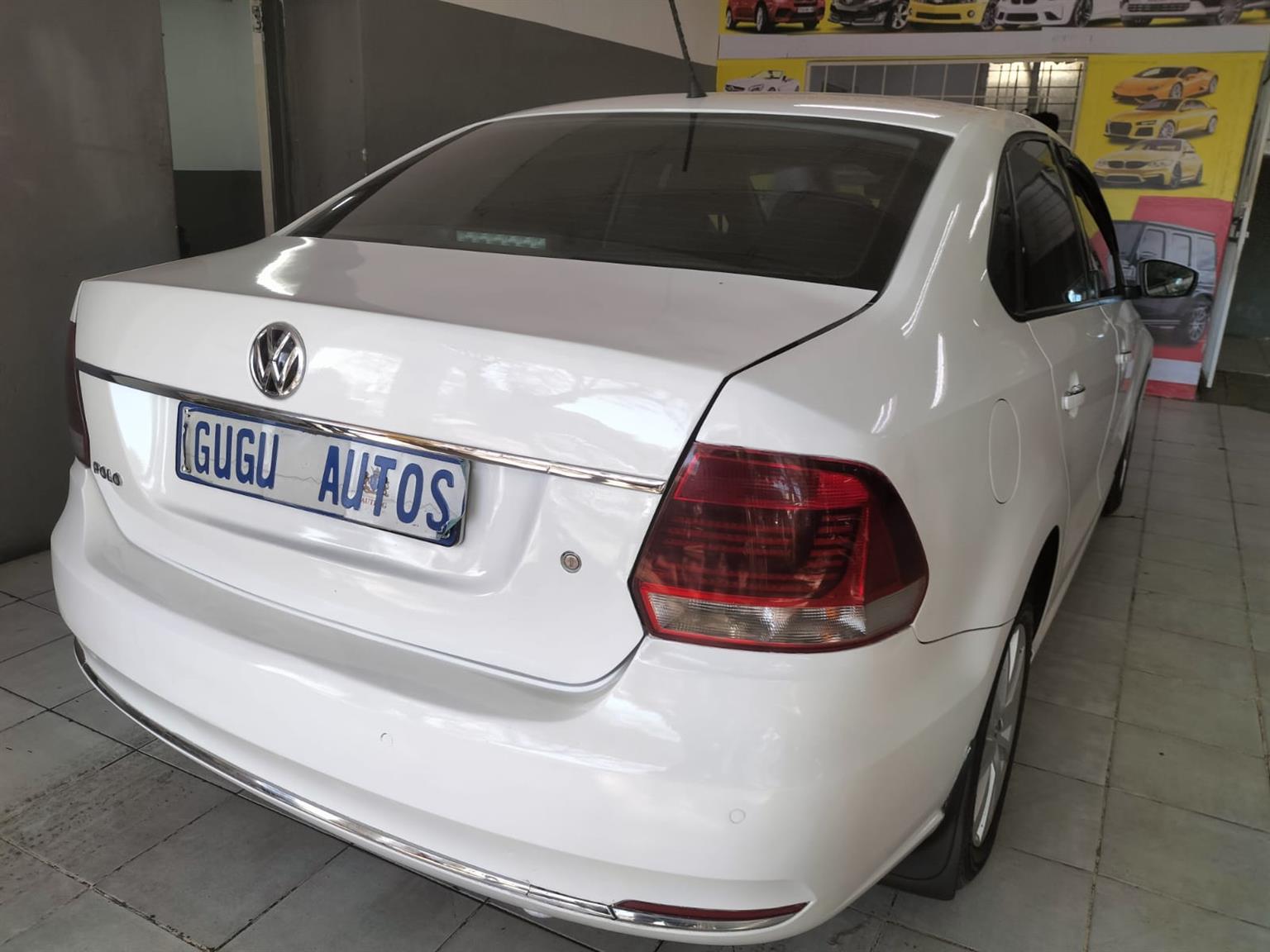 2019 VW POLO 6 1.6 SEDAN MANUAL WHITE PETROL71000KM