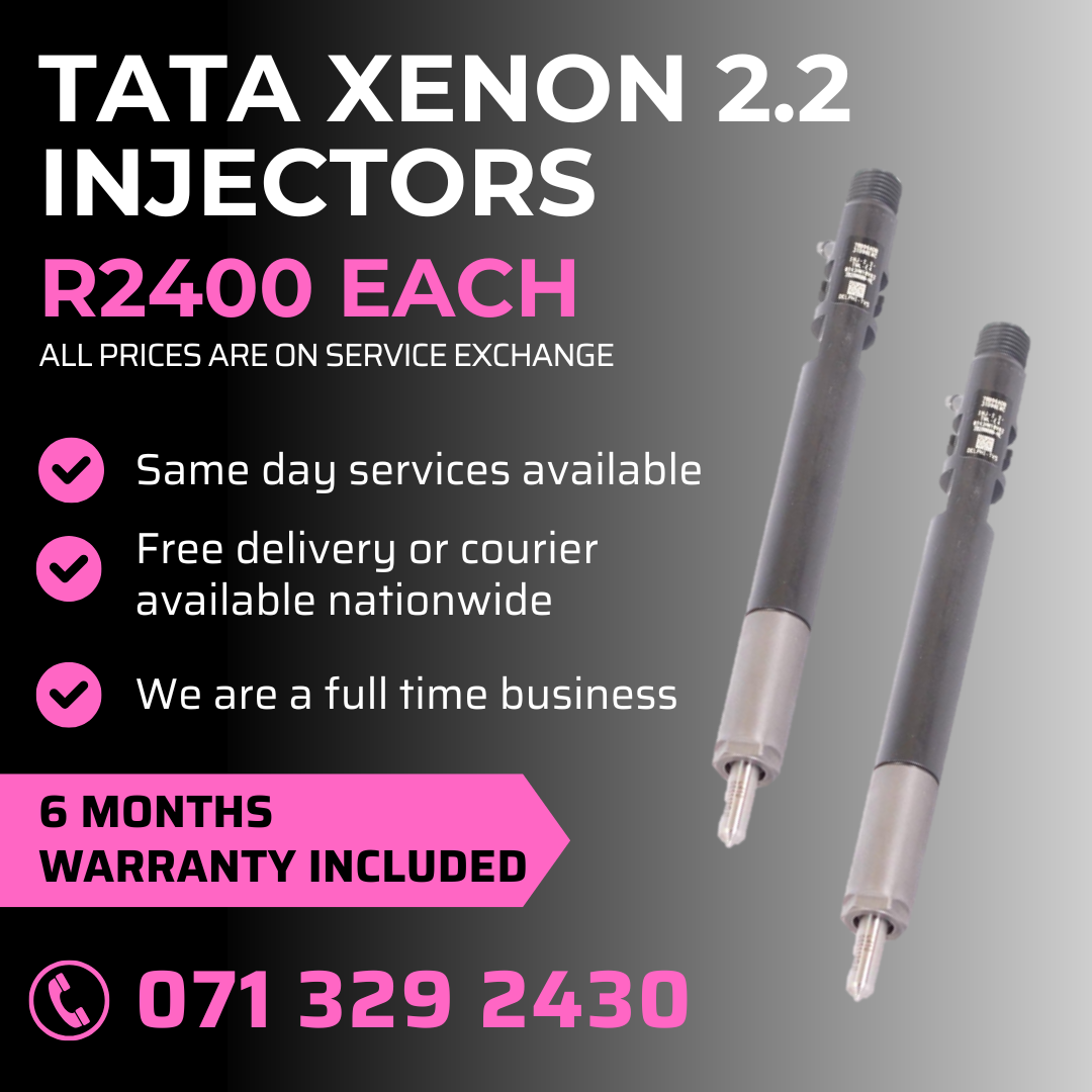 TATA XENON 2.2 DIESEL INJECTORS FOR SALE WITH WARRANTY - Private Seller TATA XENON 2.2 DIESEL INJECTORS FOR SALE WITH WARRANTY - Private Seller