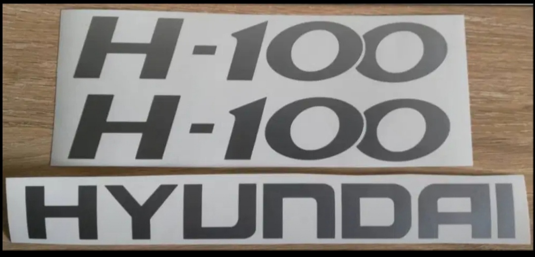 Hyundai H100 stickers decals sets - Private Seller Hyundai H100 stickers decals sets - Private Seller