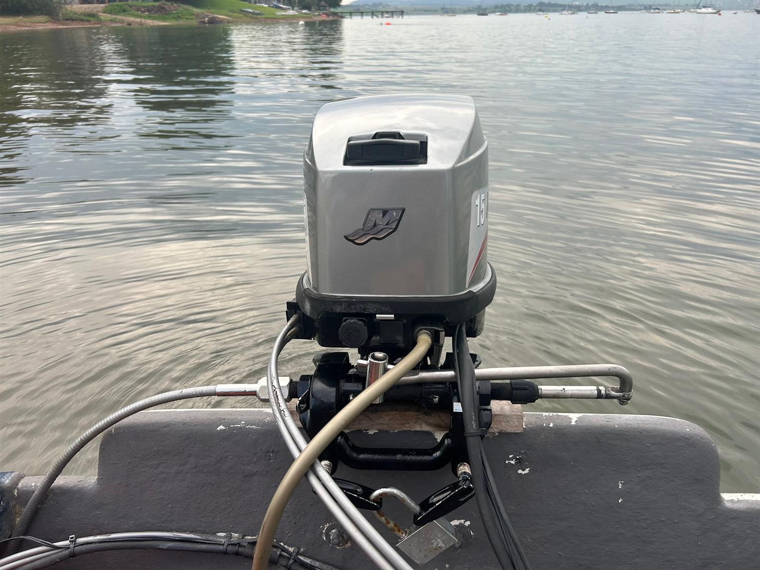 Bass boat, 25hp Mariner Outboard, fully equipped and water ready