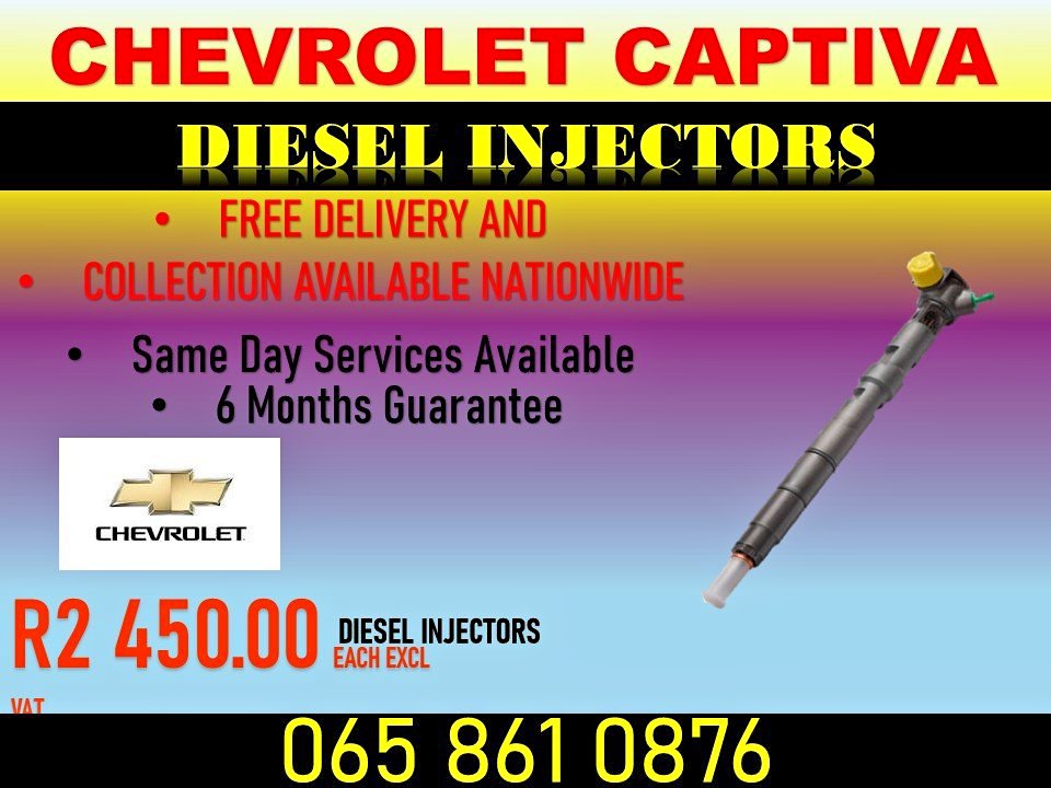 CHEVROLET CAPTIVA DIESEL INJECTORS FOR SALE OR RECON NATIONWIDE - Private Seller CHEVROLET CAPTIVA DIESEL INJECTORS FOR SALE OR RECON NATIONWIDE - Private Seller