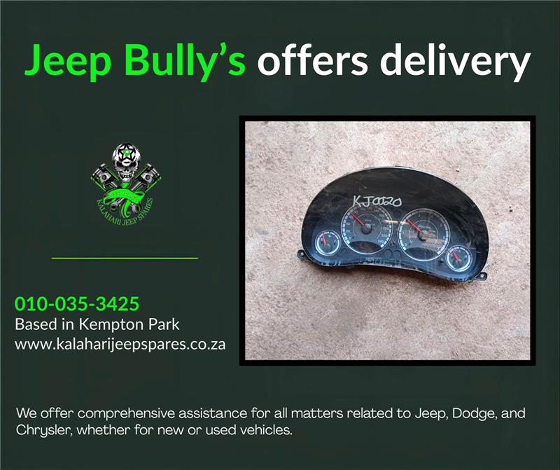 Jeep Cherokee KJ Cluster For Sale. Second Hand - Private Seller Jeep Cherokee KJ Cluster For Sale. Second Hand - Private Seller