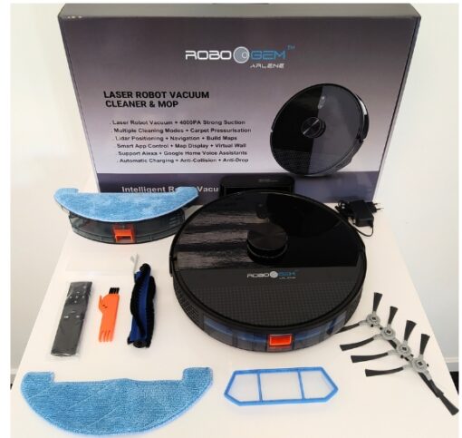 robogem alfred robotic vacuum cleaner & mop