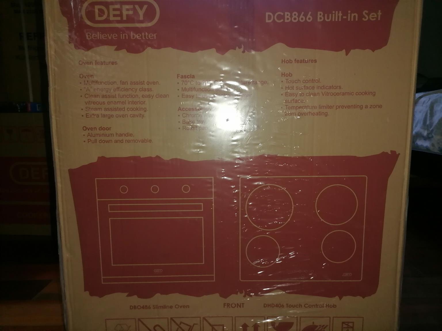 defy dcb866 built in set