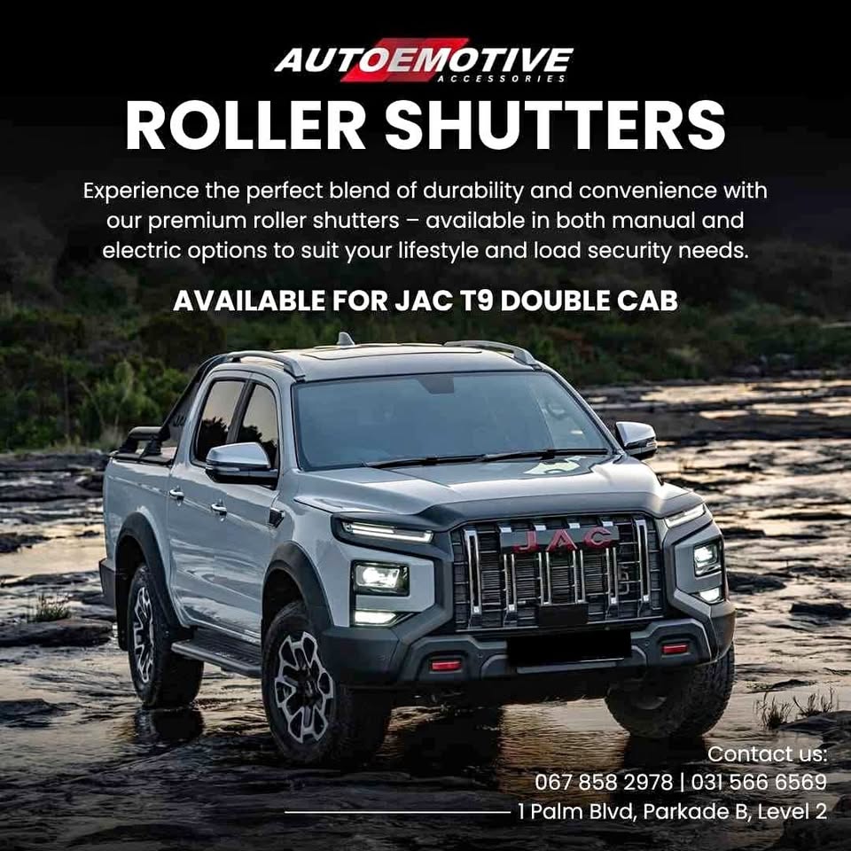 JAC T9 Roller Shutter - Manual - Private Seller JAC T9 Roller Shutter - Manual - Private Seller