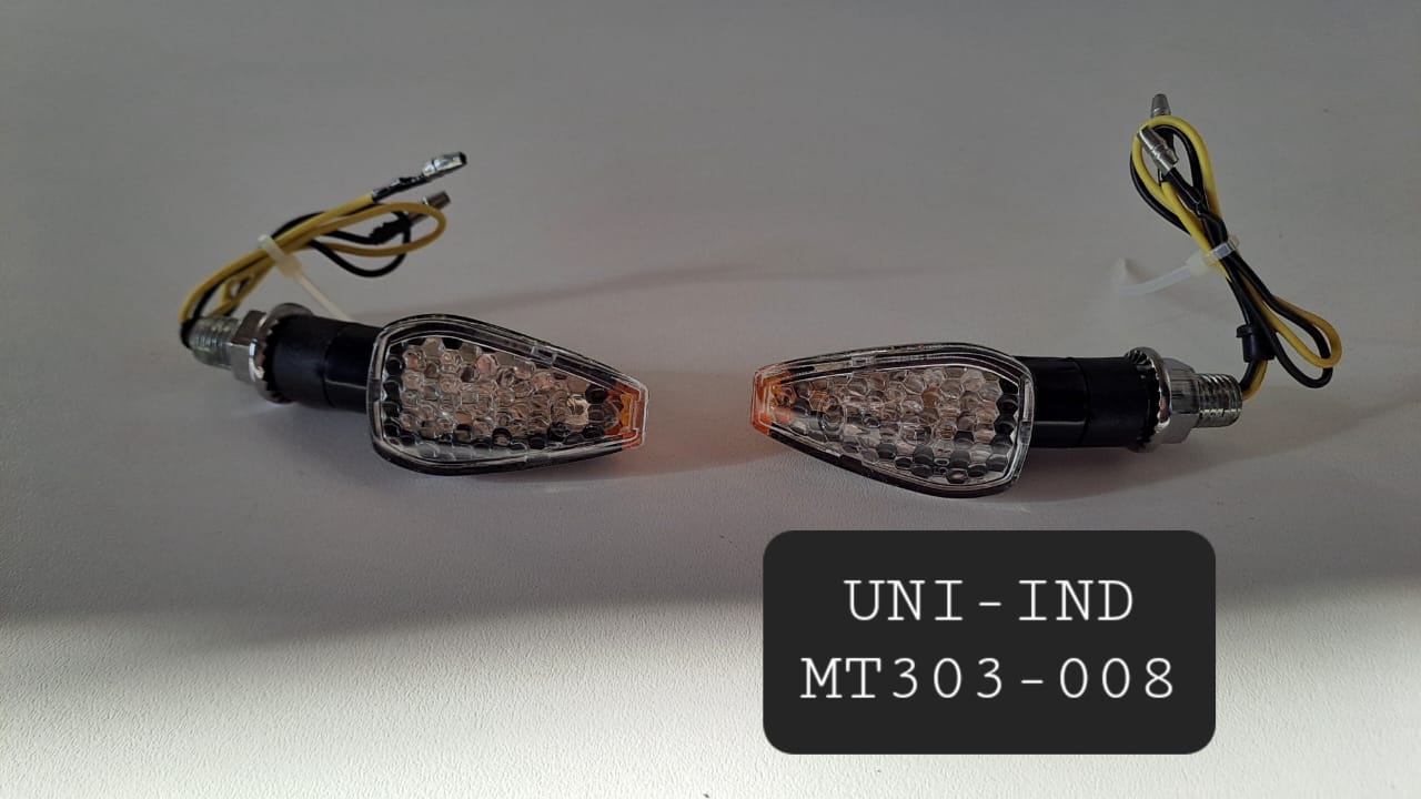 Motorcycle Headlights, Intergrated Taillights and Indicator lights