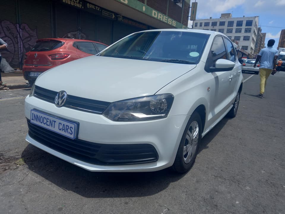 2020 VW POLO VIVO 1.4 PETROL, MANUAL TRANSMISSION, WHITE COLOUR, MILEAGE 57000KM
