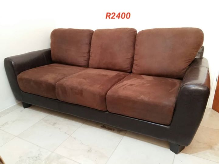 Couch Leather And Suede