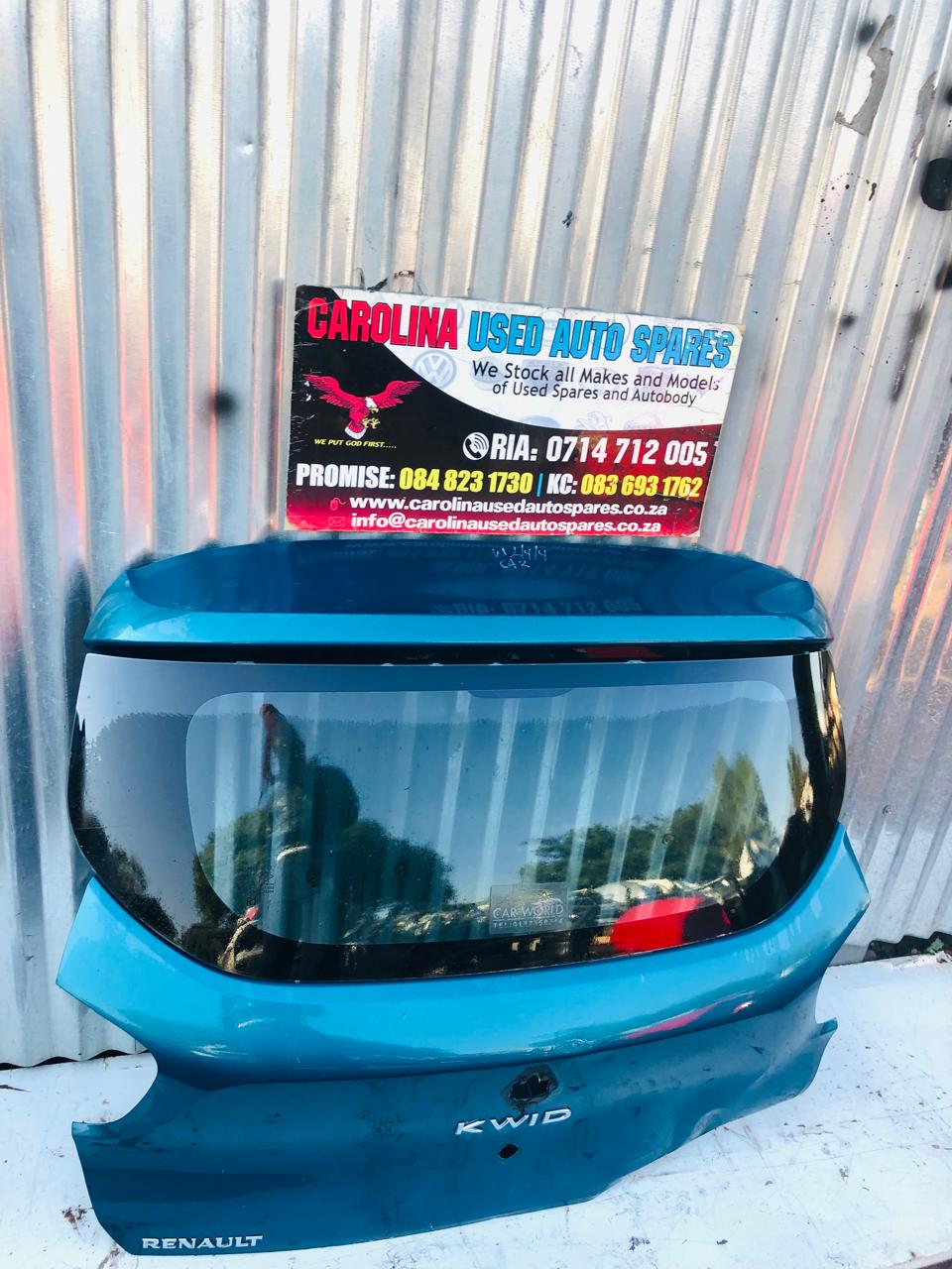 Renault Kwid and Climber tailgate with glass - Private Seller Renault Kwid and Climber tailgate with glass - Private Seller