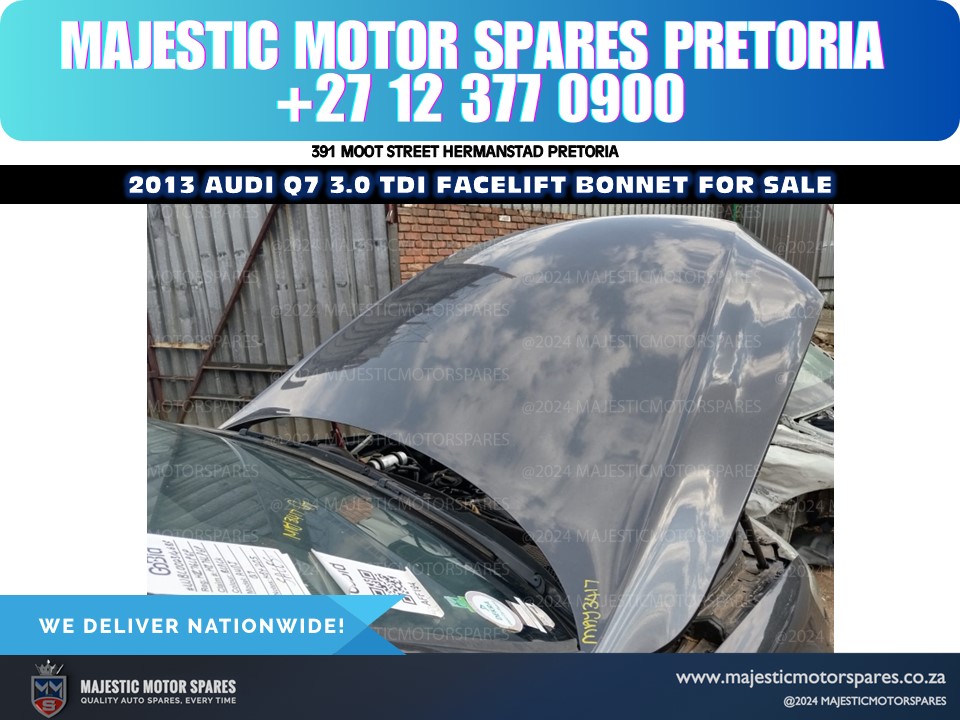 2013 audi q7 3.0 tdi facelift bonnet for sale - Private Seller