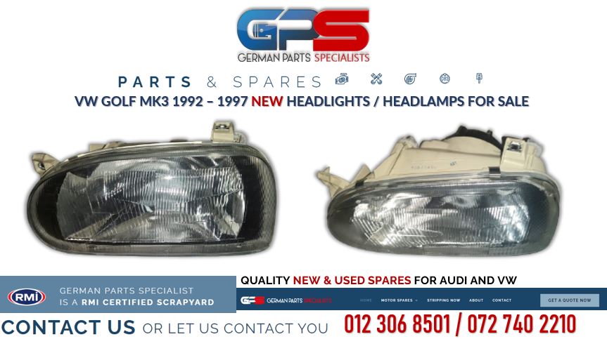 VW GOLF MK3 1992 – 1997 NEW HEADLIGHTS FOR SALE - Private Seller VW GOLF MK3 1992 – 1997 NEW HEADLIGHTS FOR SALE - Private Seller