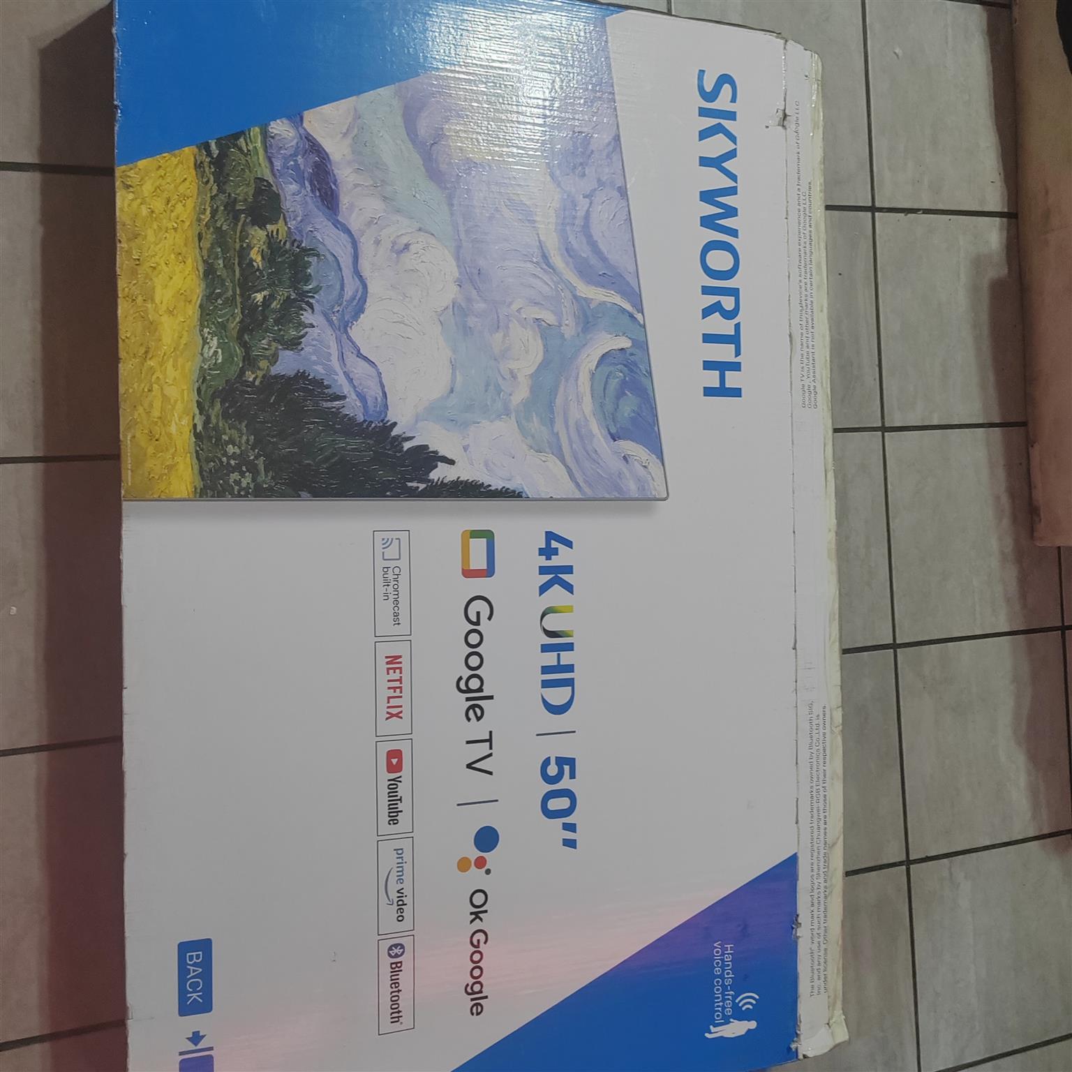 4k UHD skyworth Brand new