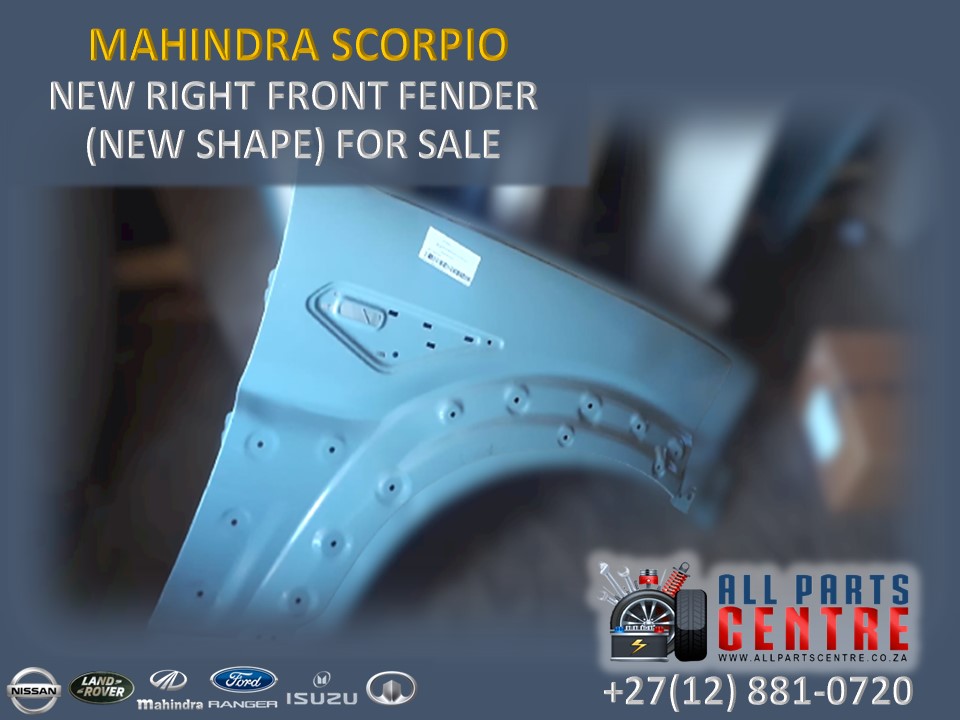 Mahindra Scorpio New Fenders for Sale Junk Mail