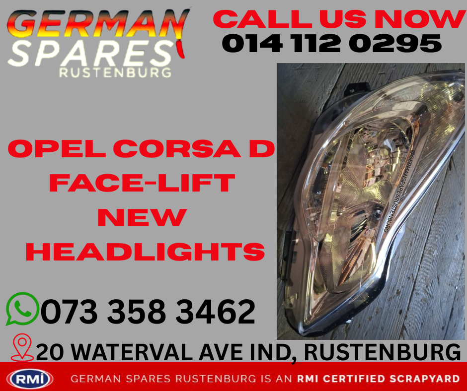 OPEL CORSA D FACE-LIFT NEW HEADLIGHTS - Private Seller OPEL CORSA D FACE-LIFT NEW HEADLIGHTS - Private Seller