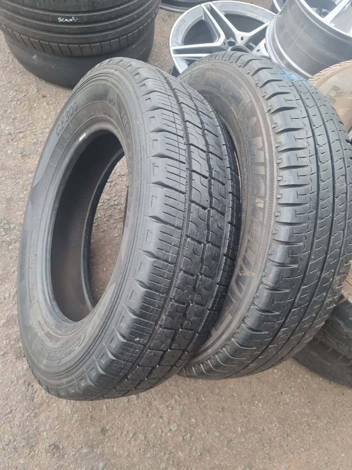 2x195/75/6c Michelin and comforter used tyres - Private Seller 2x195/75/6c Michelin and comforter used tyres - Private Seller