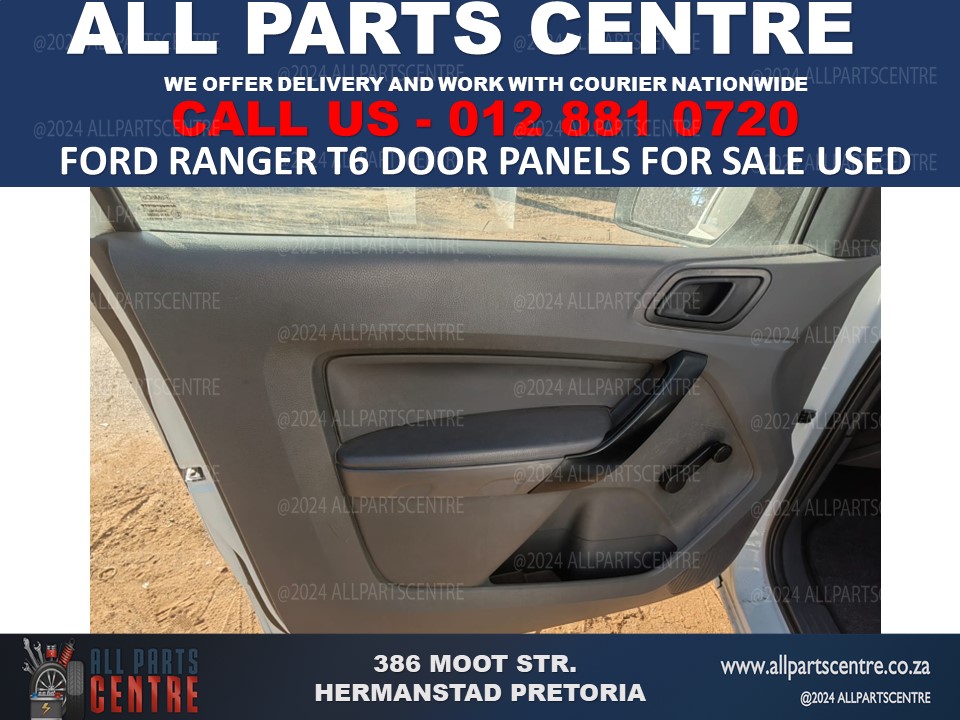 Ford Ranger T6 door panels for sale used