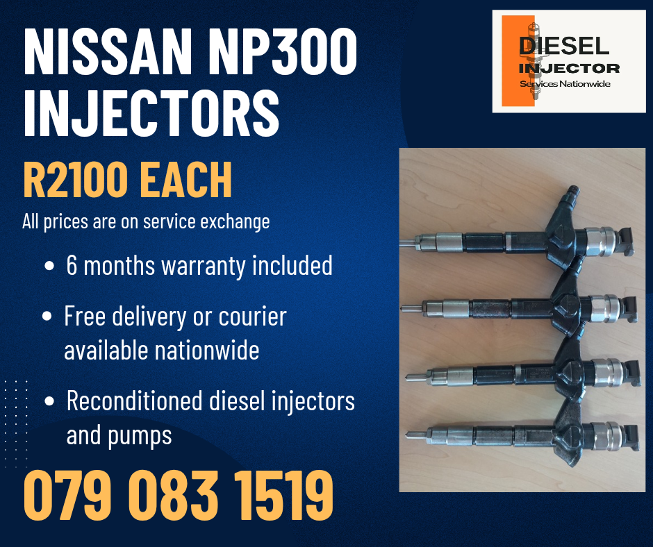 NISSAN NP300 2.5 INJECTORS FOR SALE WITH WARRANTY - Private Seller NISSAN NP300 2.5 INJECTORS FOR SALE WITH WARRANTY - Private Seller