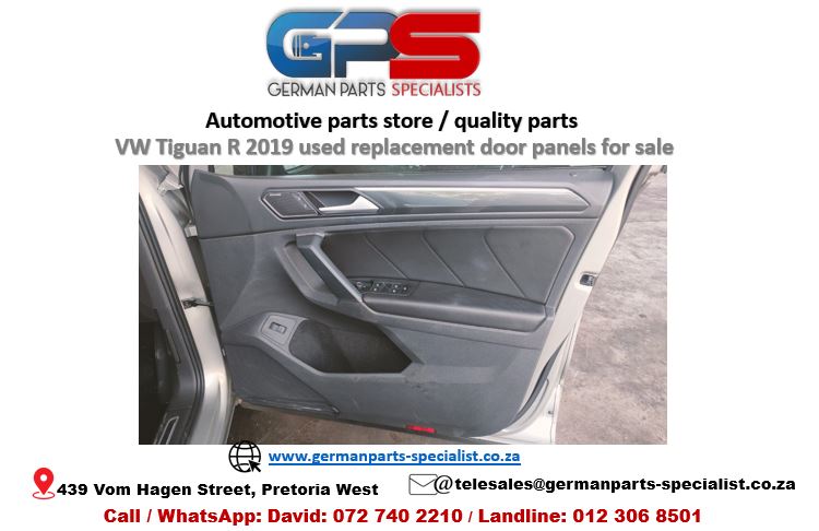 VW Tiguan R 2019 used replacement door panels for sale - Private Seller VW Tiguan R 2019 used replacement door panels for sale - Private Seller