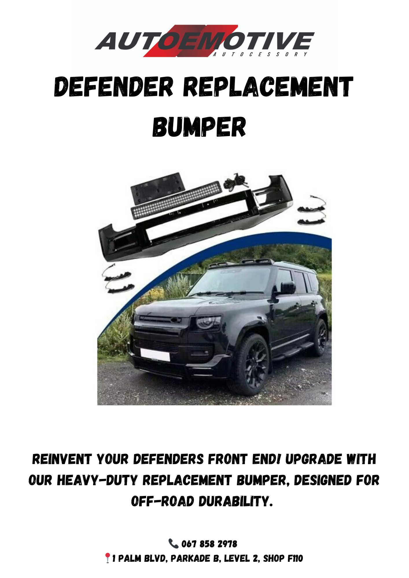 DEFENDER REPLACEMENT BUMPER - Private Seller