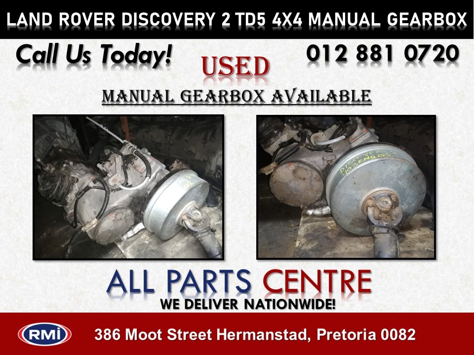 Land Rover Discovery 2 4×4 TD5 Manual Gearbox for Sale Land Rover Discovery 2 4×4 TD5 Manual Gearbox for Sale