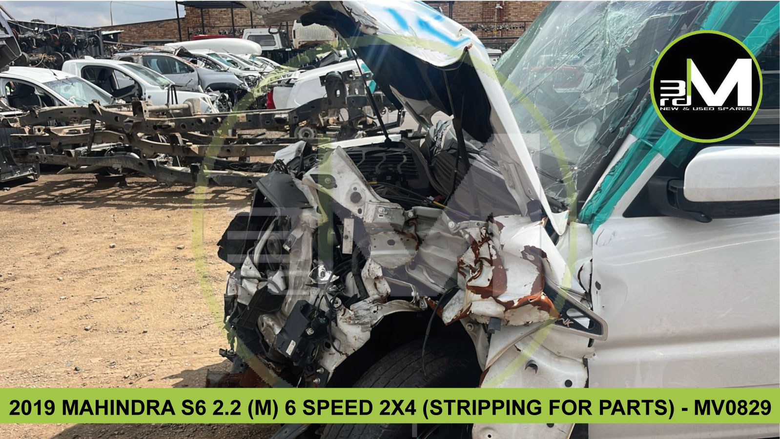 2019 MAHINDRA S6 2.2 (M) 6 SPEED 2X4 (STRIPPING FOR PARTS) - MV0829 - Private Seller 2019 MAHINDRA S6 2.2 (M) 6 SPEED 2X4 (STRIPPING FOR PARTS) - MV0829 - Private Seller