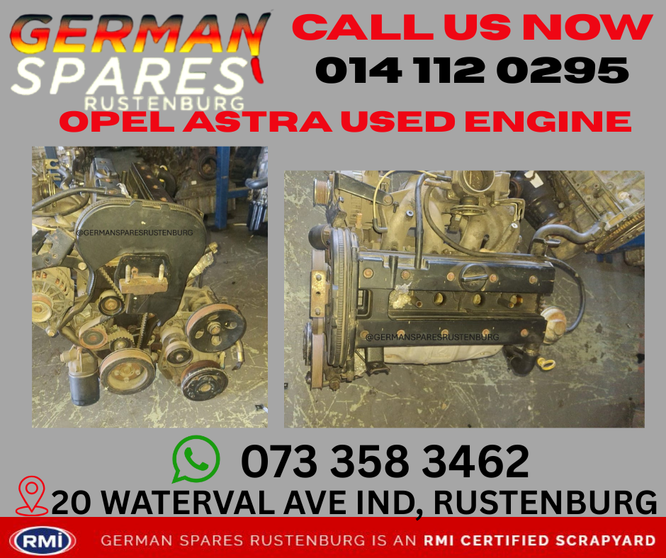 OPEL ASTRA USED ENGINE FOR SALE - Private Seller OPEL ASTRA USED ENGINE FOR SALE - Private Seller