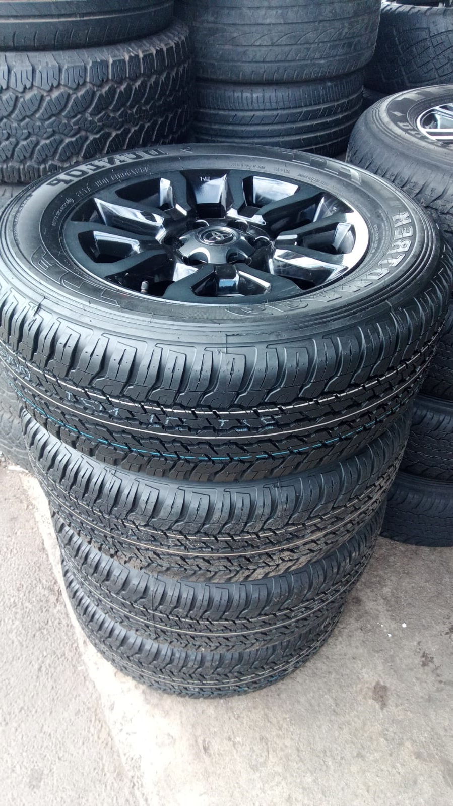 18" Toyota Legend 50 mags with btand new 265/60/18 Dunlop Grandtrek A/T set - Private Seller 18" Toyota Legend 50 mags with btand new 265/60/18 Dunlop Grandtrek A/T set - Private Seller