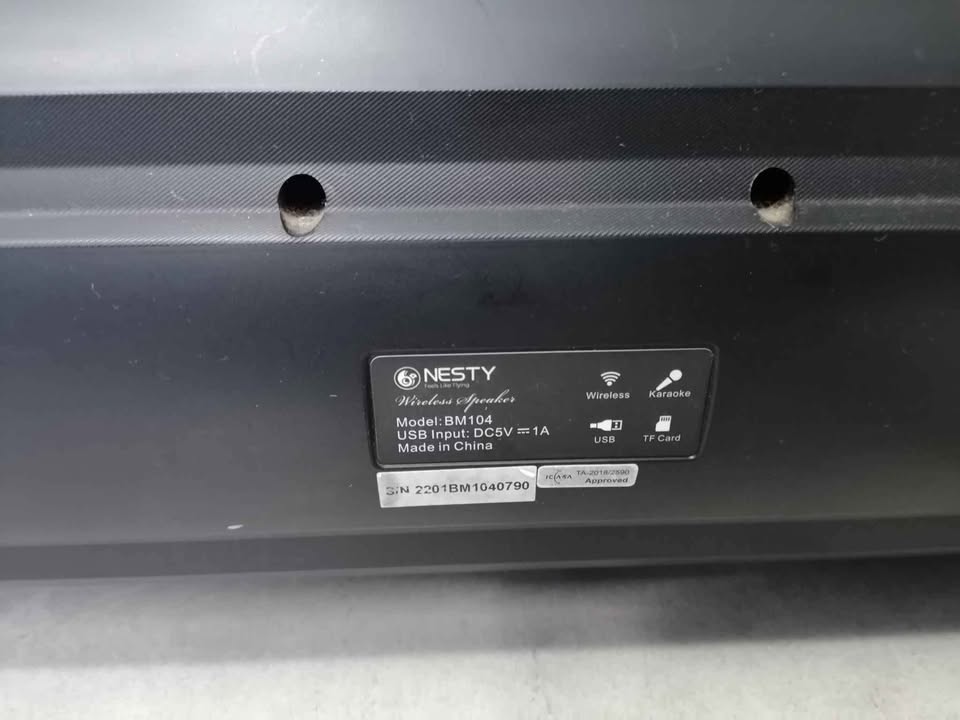 NESTY BLUETOOTH SPEAKER