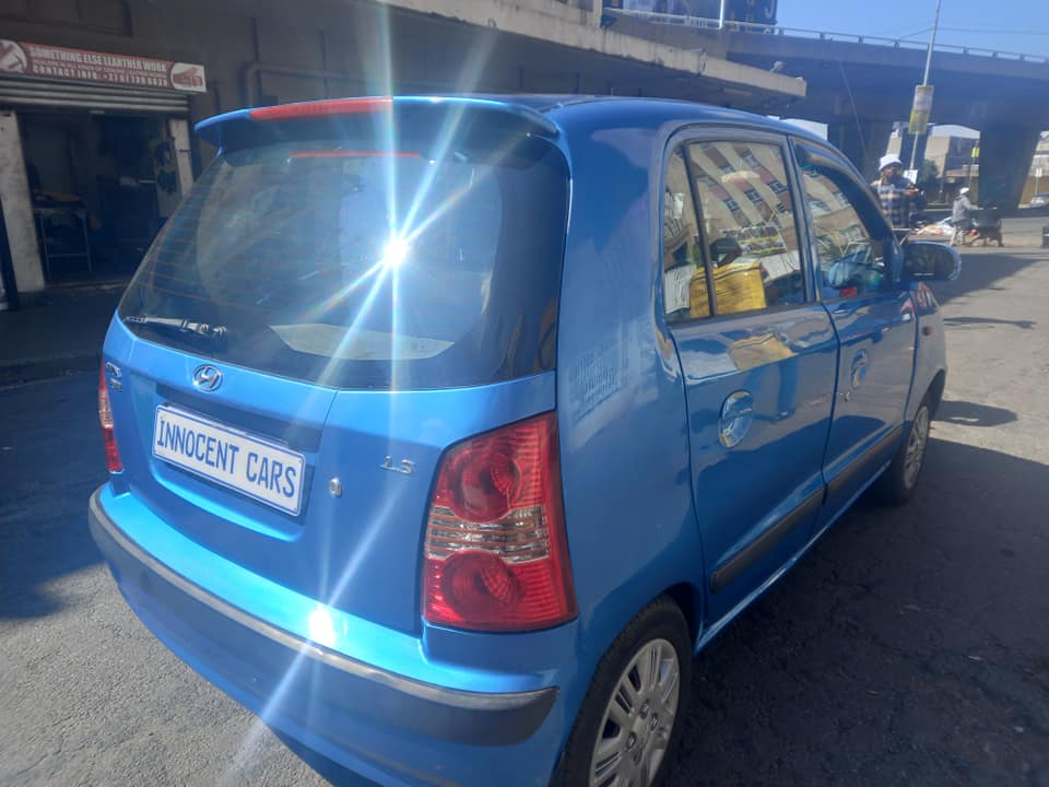 2007 HYUNDAI ATOS 1.1 GLS PETROL, MANUAL TRANSMISSION, BLUE COLOUR