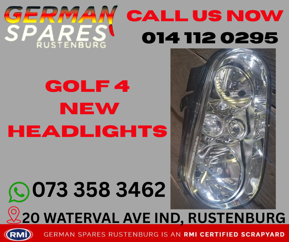 GOLF 4 NEW HEADLIGHTS - Private Seller GOLF 4 NEW HEADLIGHTS - Private Seller