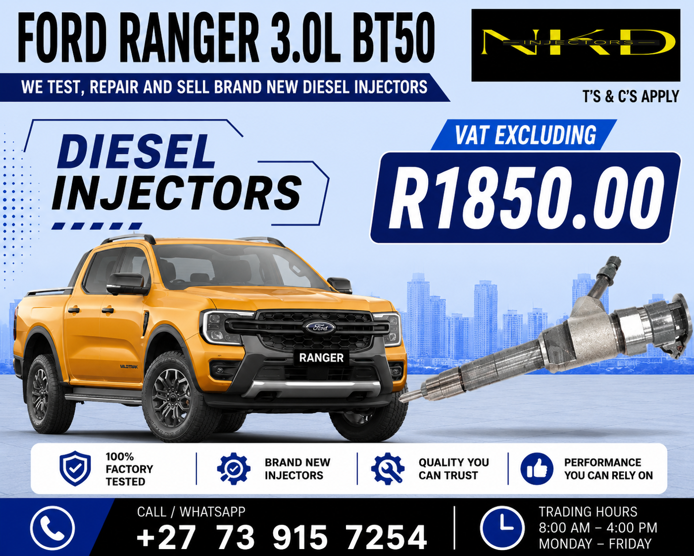 Ford_Ranger_3.0L_Bosch_Injectors - Private Seller Ford_Ranger_3.0L_Bosch_Injectors - Private Seller