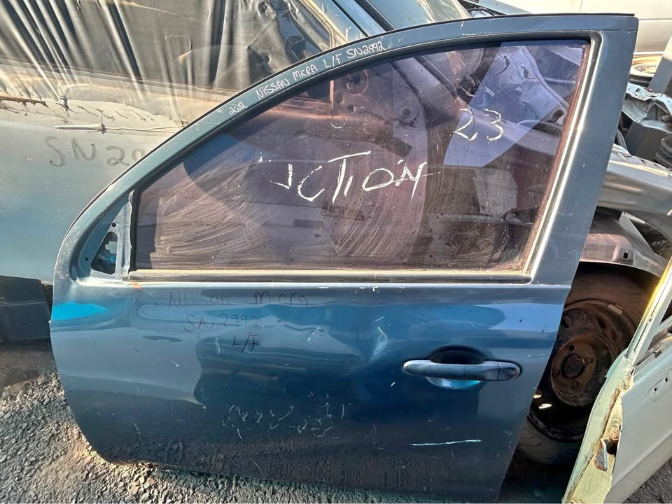 Nissan Micra Left Front Door For Sale Call or Whatsapp Nissan Micra Left Front Door For Sale Call or Whatsapp