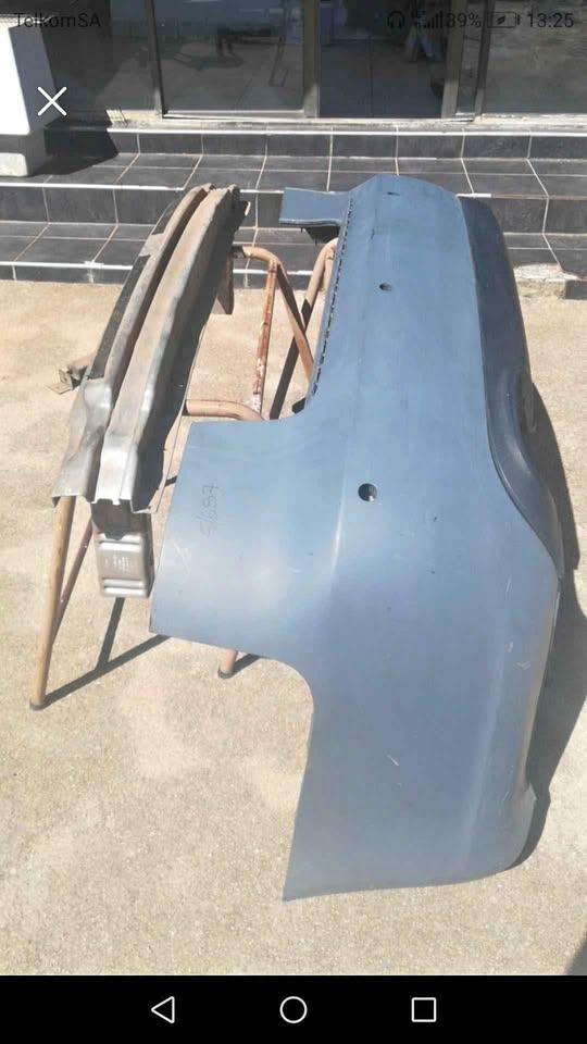 Audi b7 rear bumper complete with reinforcement and rear spoiler Audi b7 rear bumper complete with reinforcement and rear spoiler