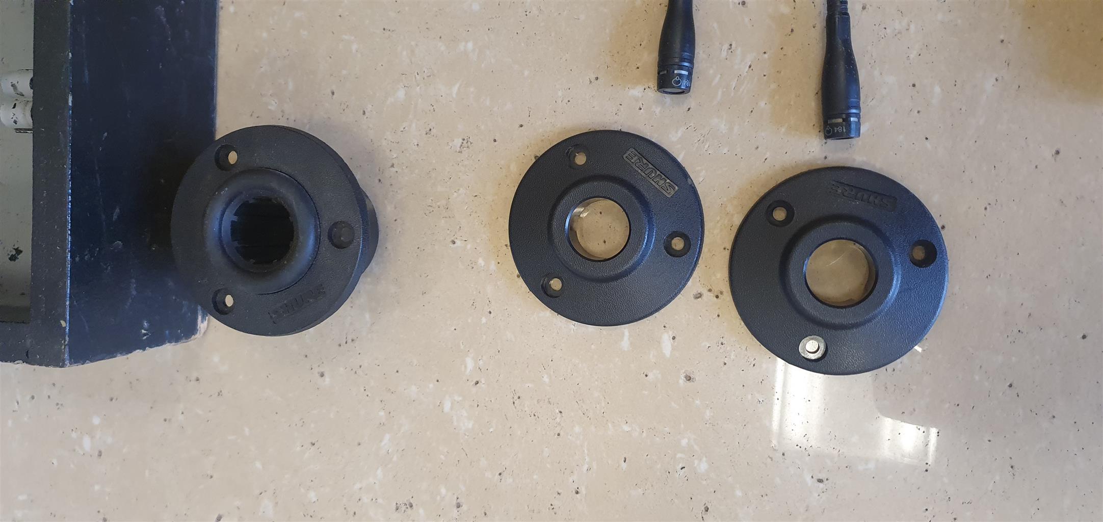 Bundle of Pulpit Mics Shure MX418 /Sennheiser COM190