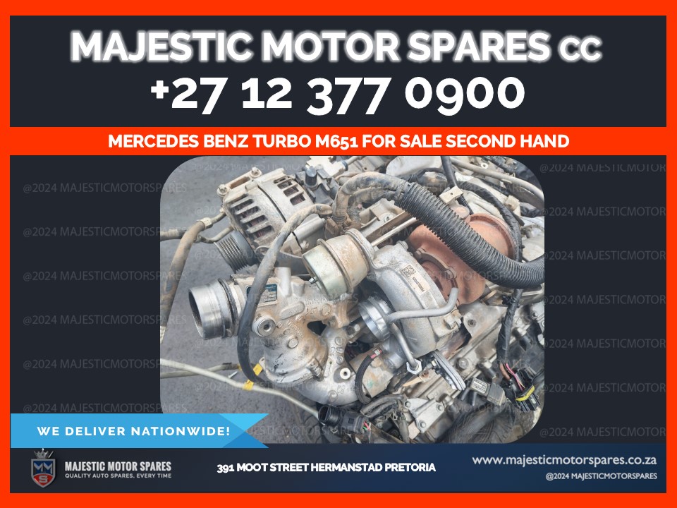 Mercedes Benz turbo m651 for sale – high-quality used