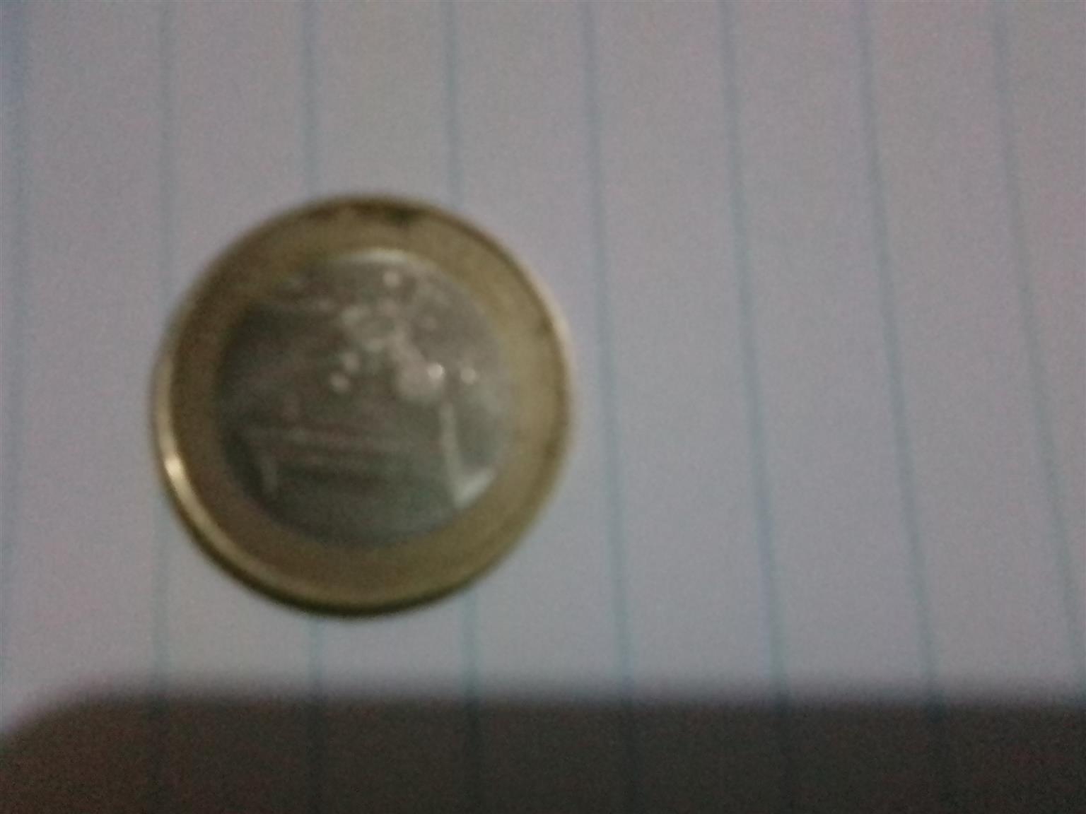1euro. Coin from 2002