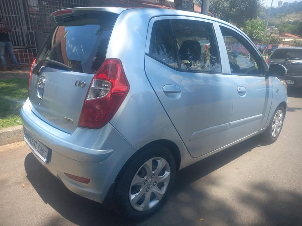 2011 HYUNDAI i10 1.2 PETROL, MANUAL, BLUE COLOR, MILEAGE 107000KMS