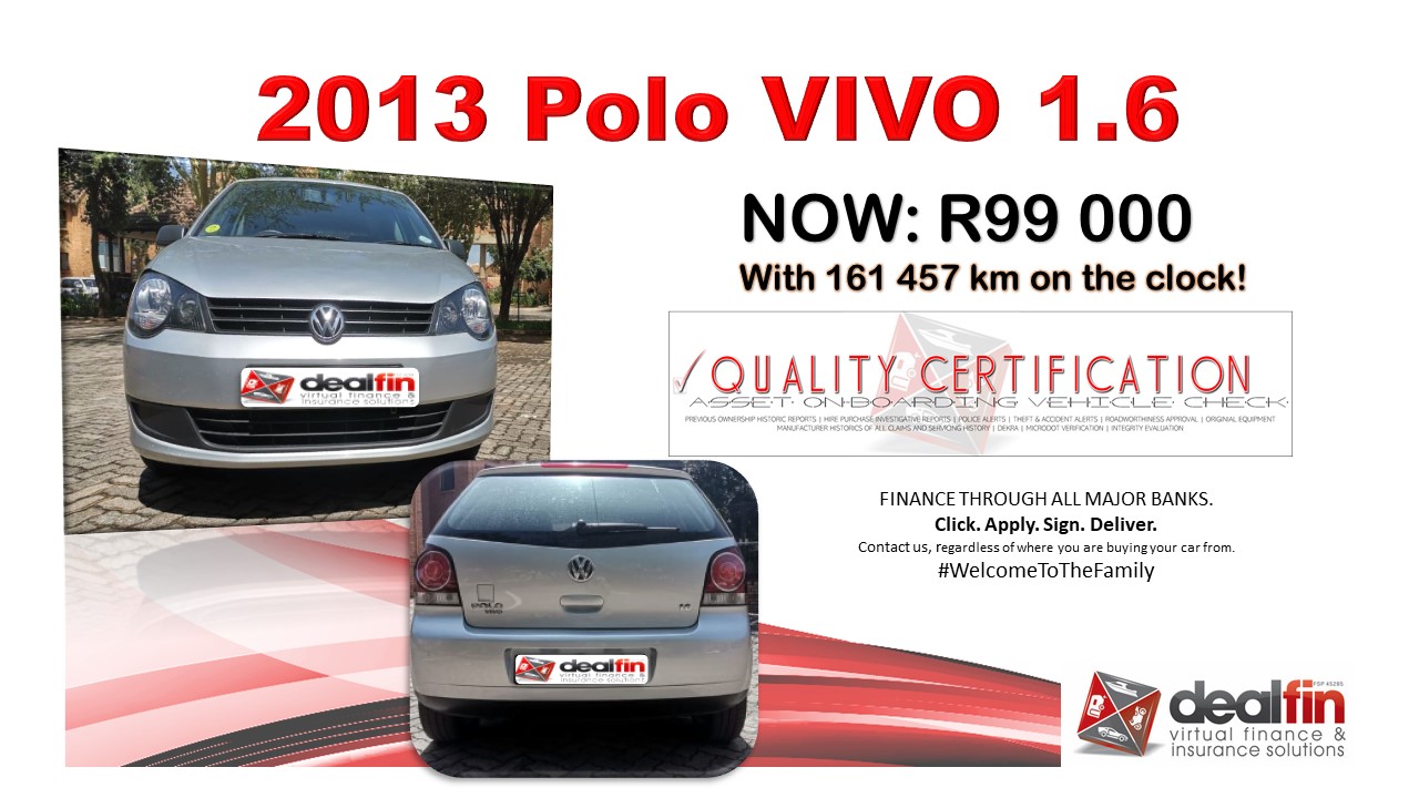 2013 VW Polo Vivo sedan 1.6