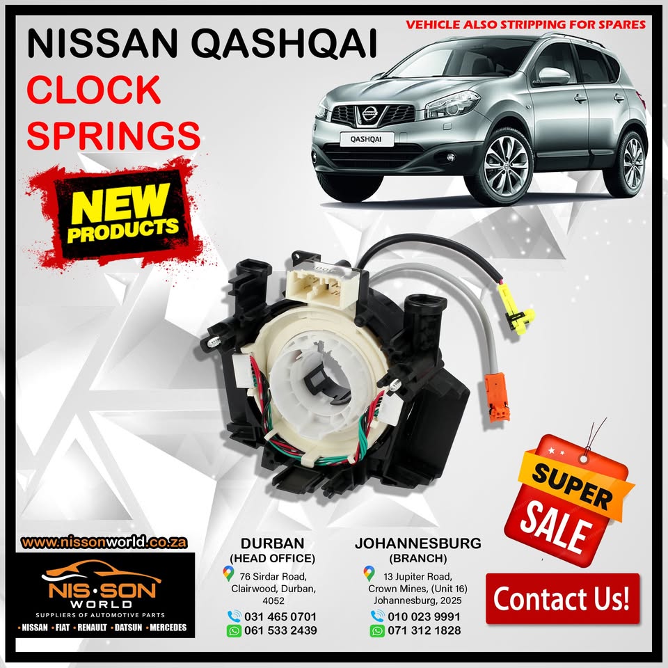 NISSAN QASHQAI CLOCK SPRING - Private Seller NISSAN QASHQAI CLOCK SPRING - Private Seller