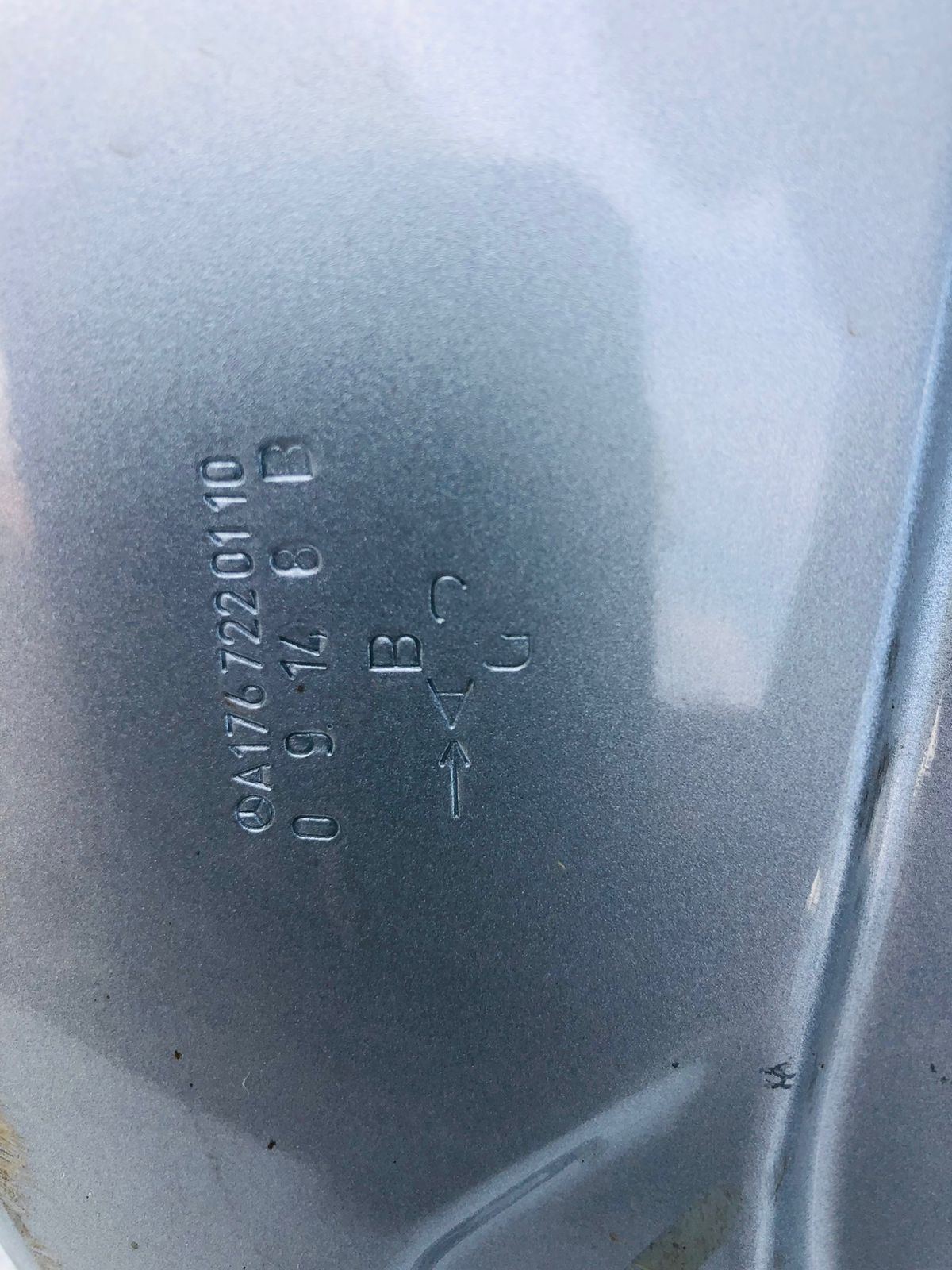 Mercedes Benz W176 Left Front Door With Hinge - Private Seller Mercedes Benz W176 Left Front Door With Hinge - Private Seller