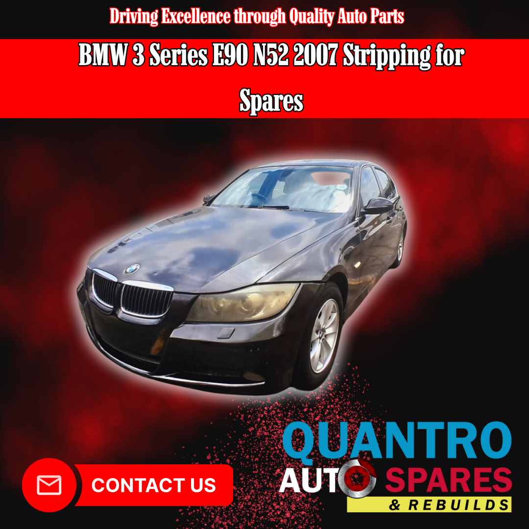 BMW 3SERIES E90 N52 2007 STRIPPING FOR SPARES - Private Seller BMW 3SERIES E90 N52 2007 STRIPPING FOR SPARES - Private Seller